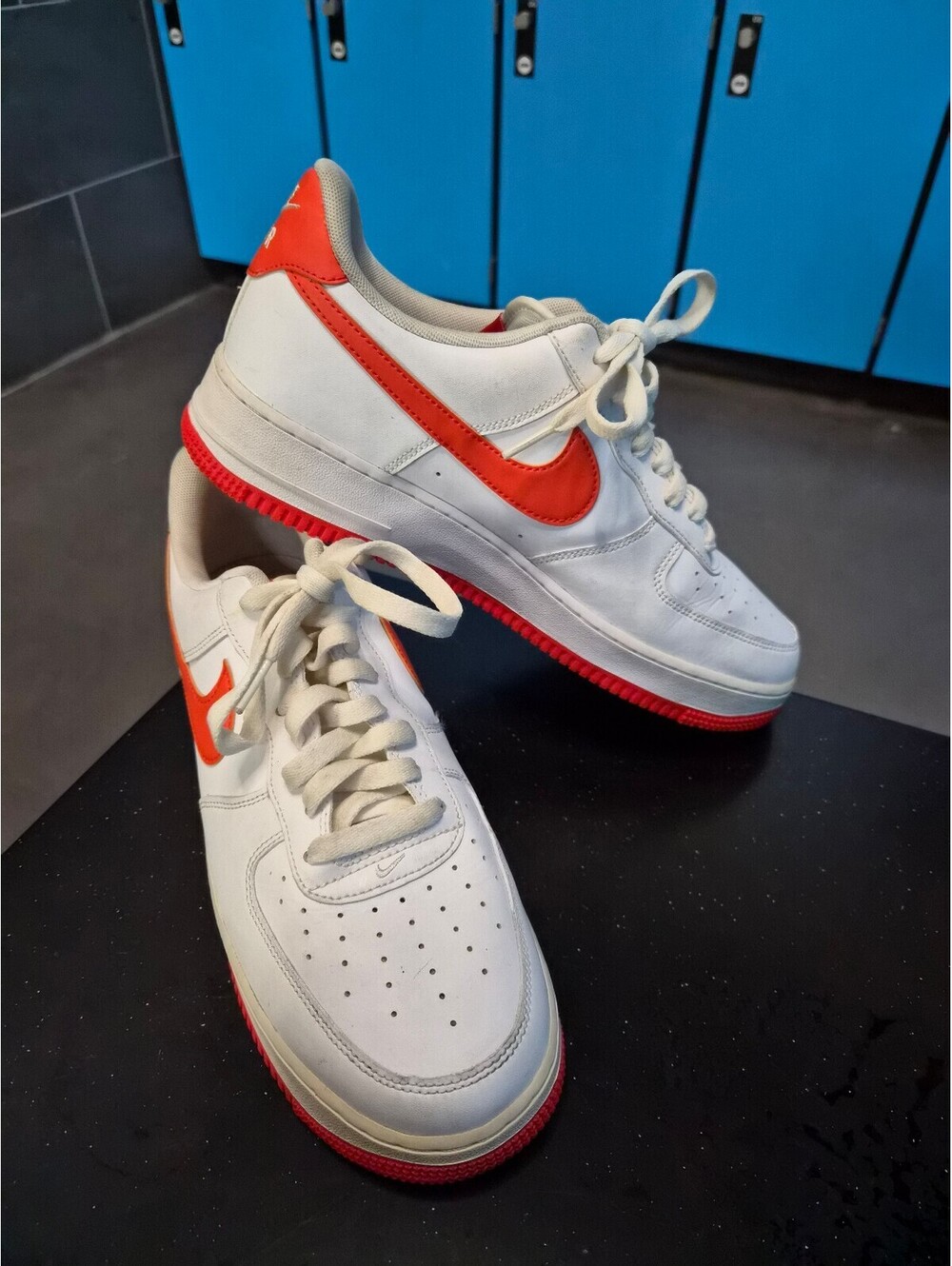 Nike Air Force 1 Low '07 "Team Orange" – Size 10.5 – Worn Once Indoors!